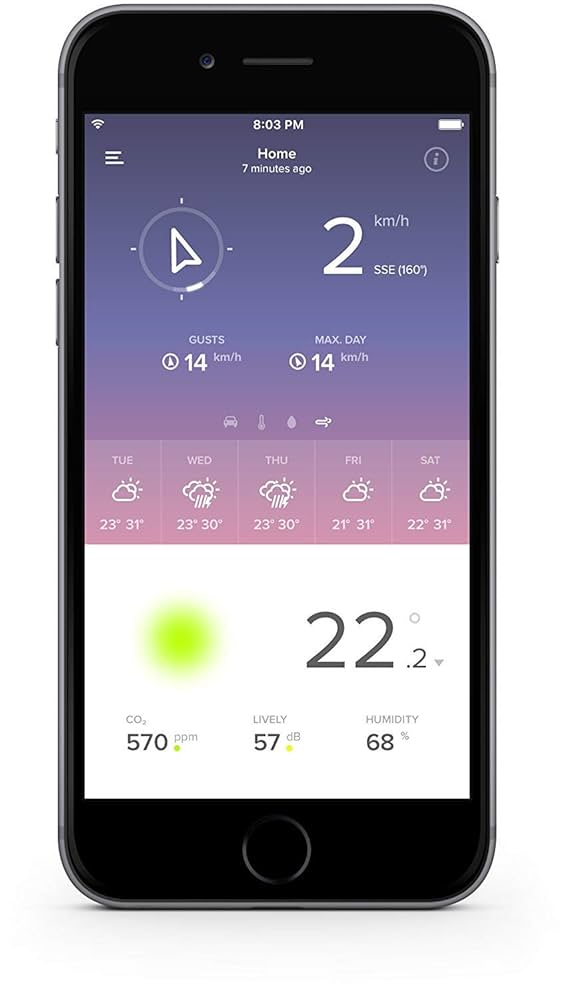 NETATOMO　ウェザーステーション Amazon.co.jp: NETATMO(ネタトモ) ウェザーステーション スマホ